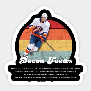 Devon Toews Vintage Vol 01 Sticker